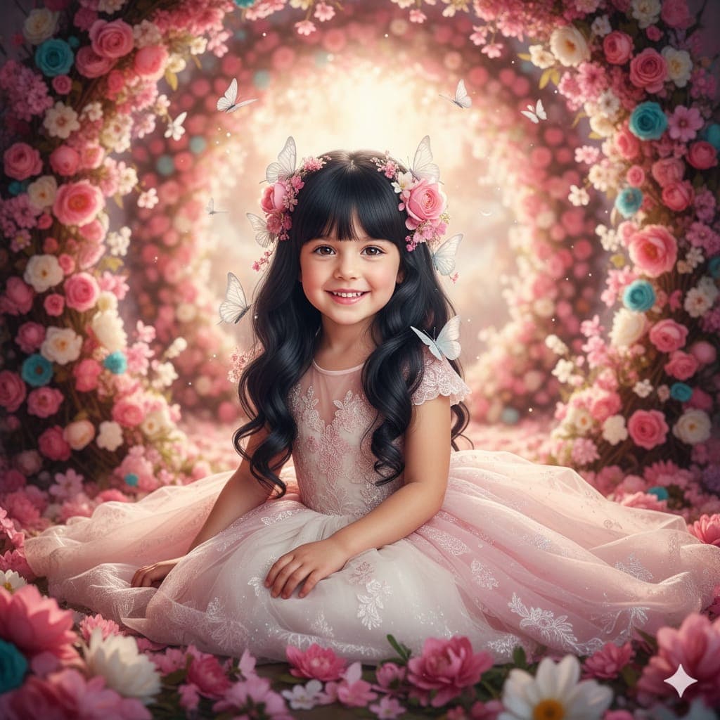 Little Girls best ai image prompt